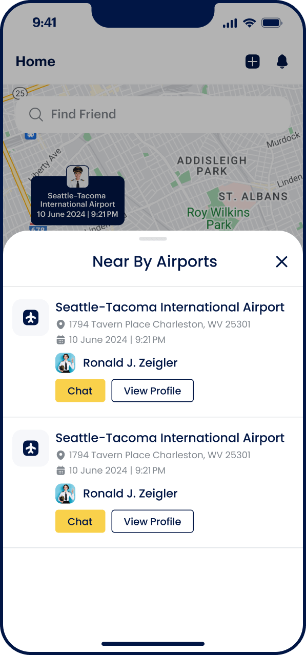 Nearby Airport Matching